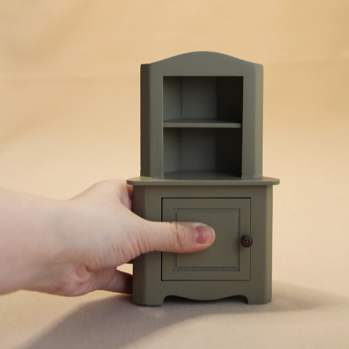 1:12 Miniature Realistic Furniture Wooden Cabinet, Available in 3 Colors, Suitable for Dollhouse Accessories