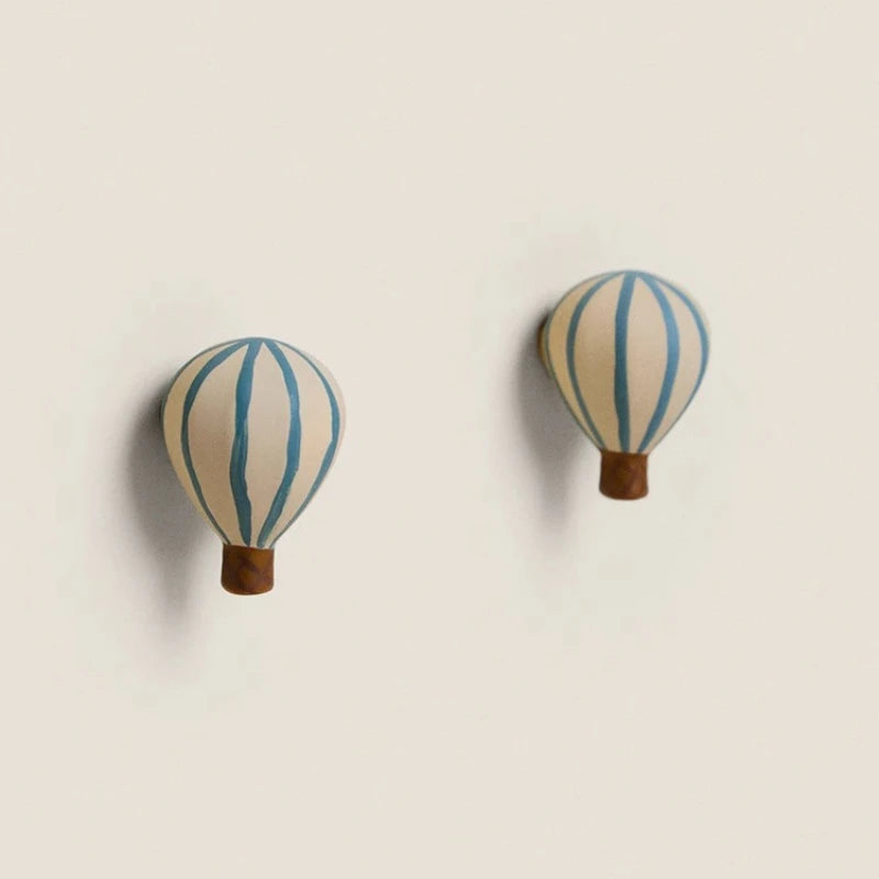 European Creative Fun Balloon Design Ceramic Cabinet Door Handle 2-Piece Set