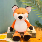25Cm Stuffed Lifelike Lion Tiger Elephant Monkey Leopard Giraffe Raccoon Doll Simulation Forest Animals Plush Toys for Kids Gift