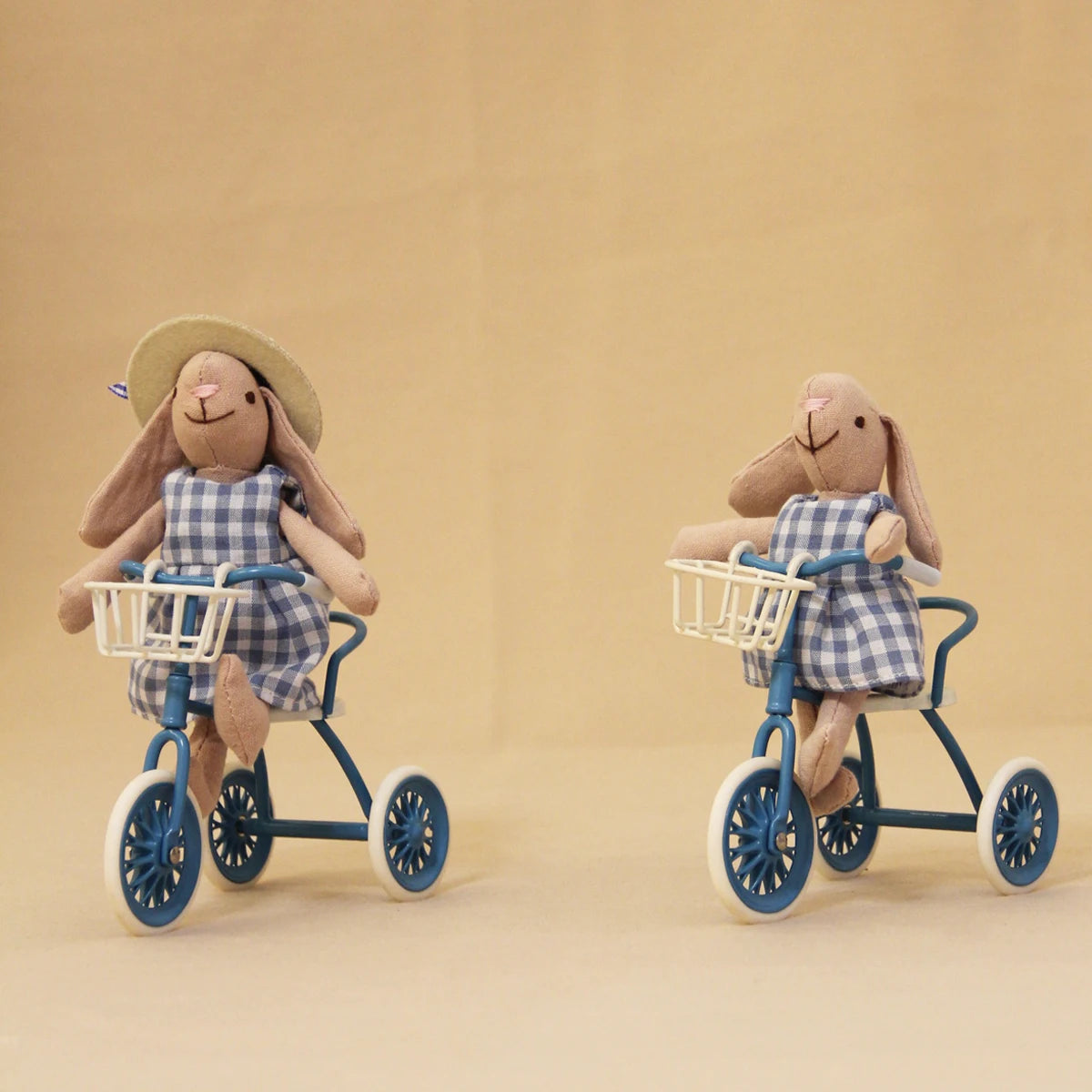 1:12 Miniature Simulation Furniture Metal Tricycle for Doll House