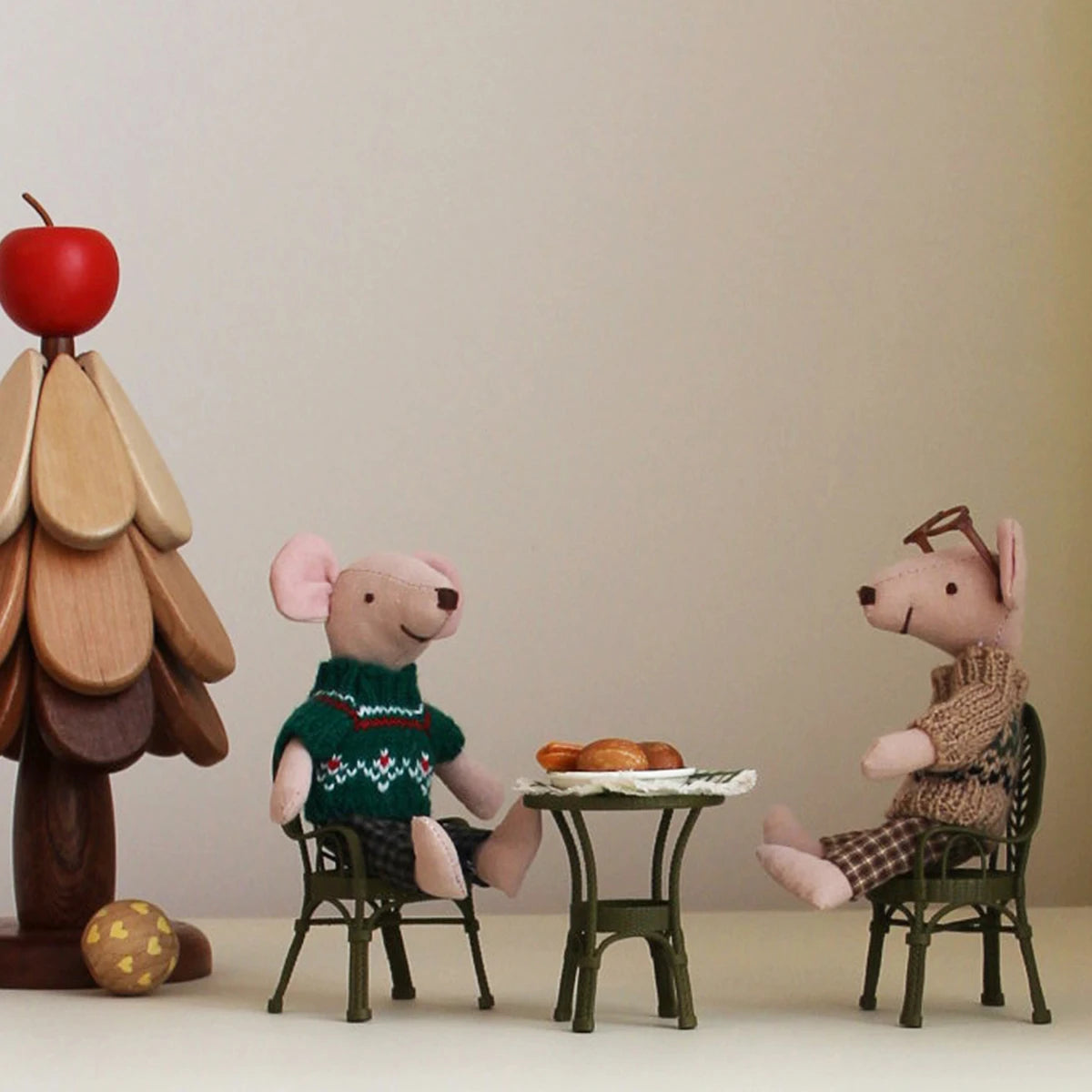 H-15Cm Mouse (3 Styles Available) Suitable for Mini House Decoration