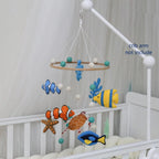 Ocean Baby Mobile for Crib Nursery Mobile for Boys and Girls Ocean Life Theme Mobile
