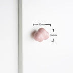 Cute Children'S Room Cabinet Knobs Stars Clouds Moons Ceramic Furniture Handles Cartoon Wardrobes Pulls Drawer Door Handles