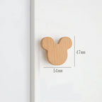 Wooden Door Handles Animal Wood Furniture Handles for Cabinets Dressers Drawers Door Knobs Kitchen Cupboard Wardrobe Pulls