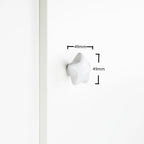 Cute Children'S Room Cabinet Knobs Stars Clouds Moons Ceramic Furniture Handles Cartoon Wardrobes Pulls Drawer Door Handles