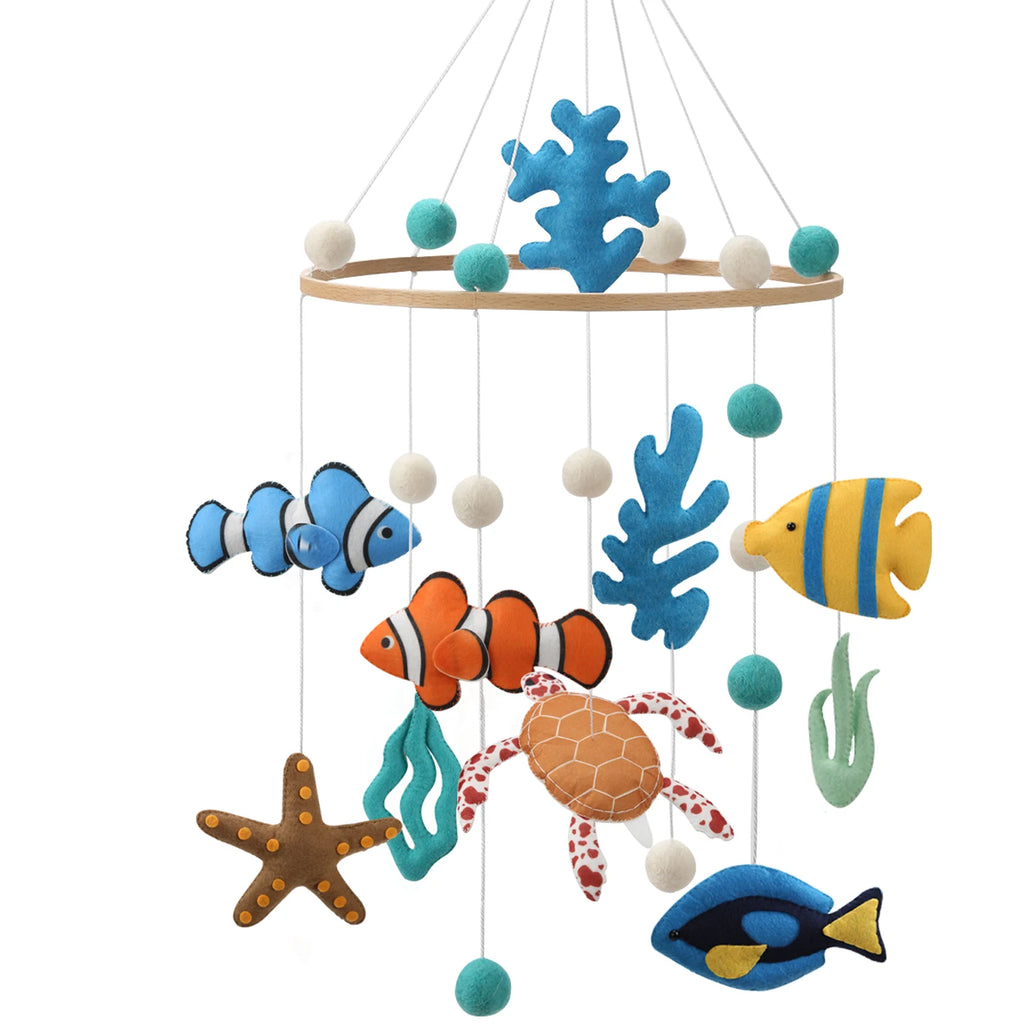 Ocean Baby Mobile for Crib Nursery Mobile for Boys and Girls Ocean Life Theme Mobile