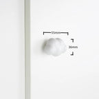 Cute Children'S Room Cabinet Knobs Stars Clouds Moons Ceramic Furniture Handles Cartoon Wardrobes Pulls Drawer Door Handles