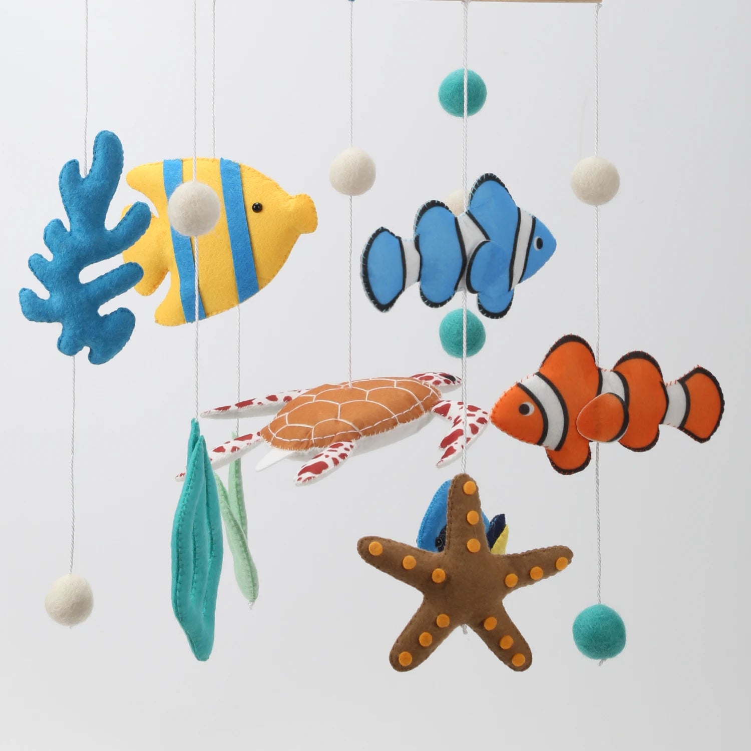 Ocean Baby Mobile for Crib Nursery Mobile for Boys and Girls Ocean Life Theme Mobile