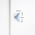 Cute Children'S Room Cabinet Knobs Stars Clouds Moons Ceramic Furniture Handles Cartoon Wardrobes Pulls Drawer Door Handles