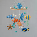 Ocean Baby Mobile for Crib Nursery Mobile for Boys and Girls Ocean Life Theme Mobile