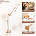 Baby Crib Mobile Arm Wooden Mobile Arm with Height Adjustable Mobile Hanger for Crib