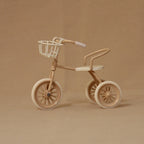 1:12 Miniature Simulation Furniture Metal Tricycle for Doll House