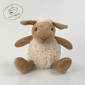 20Cm Sean Sheep Alpaca Plush Doll Cute Animal Doll Soft Cotton Stuffed Doll Children'S Plush Toy Sleeping Partner Birthday Gift