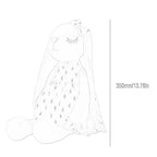 35Cm/14Inch Cute Bunny Doll, Plush Toy Doll, Baby Soothing Rabbit Doll Sleeping Doll, Stuffed Animals Kids Plushie Doll Toy