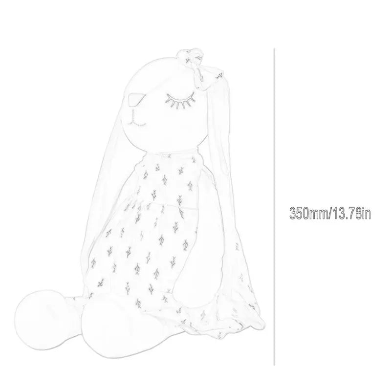 35Cm/14Inch Cute Bunny Doll, Plush Toy Doll, Baby Soothing Rabbit Doll Sleeping Doll, Stuffed Animals Kids Plushie Doll Toy
