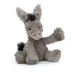 23/40/60CM Cute Burro Peluche Toys Lovely Grey Donkey Plush Dolls Stuffed Soft Animal for Baby Infant Birthday Room Decor Gifts