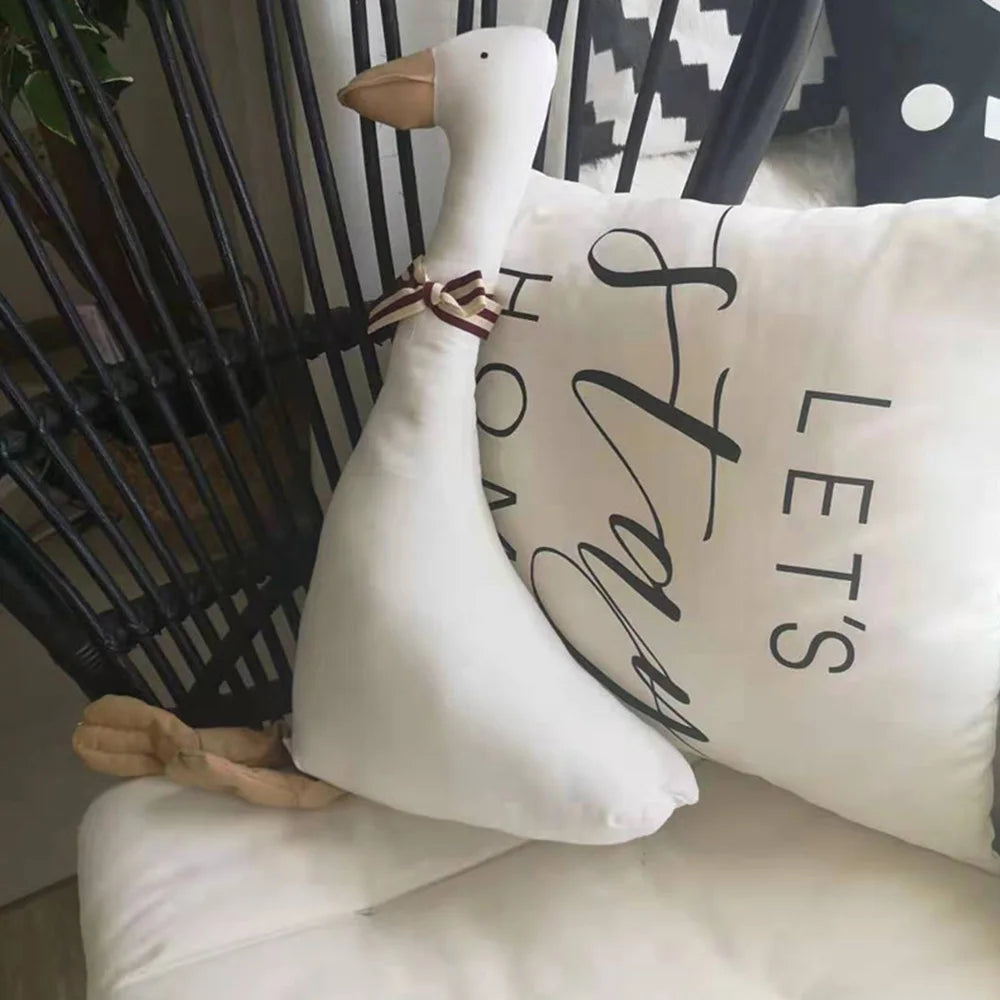 Nordic Goose Doll Doll Baby Sleep Cartoon Goose Doll Home Decoration Plush Toy Gift Doll