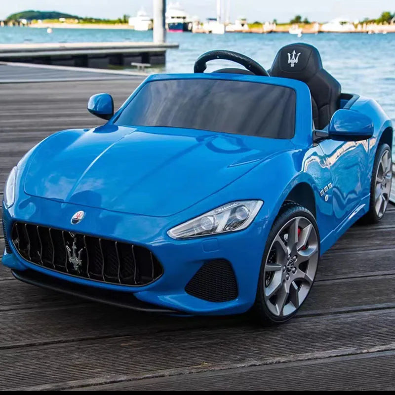 With a Portable Handle Martha Children'S Electric Four-Wheel Drive Baby Oversized with Remote Control Toy Car Can Sit In