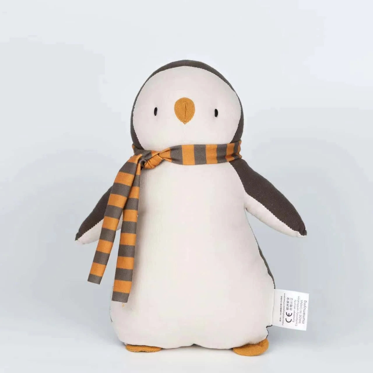 Ins Nordic Style Little Penguin Doll Linen Comfort Doll Baby Sleeping Doll Birthday Gift