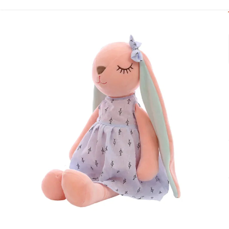 35Cm/14Inch Cute Bunny Doll, Plush Toy Doll, Baby Soothing Rabbit Doll Sleeping Doll, Stuffed Animals Kids Plushie Doll Toy