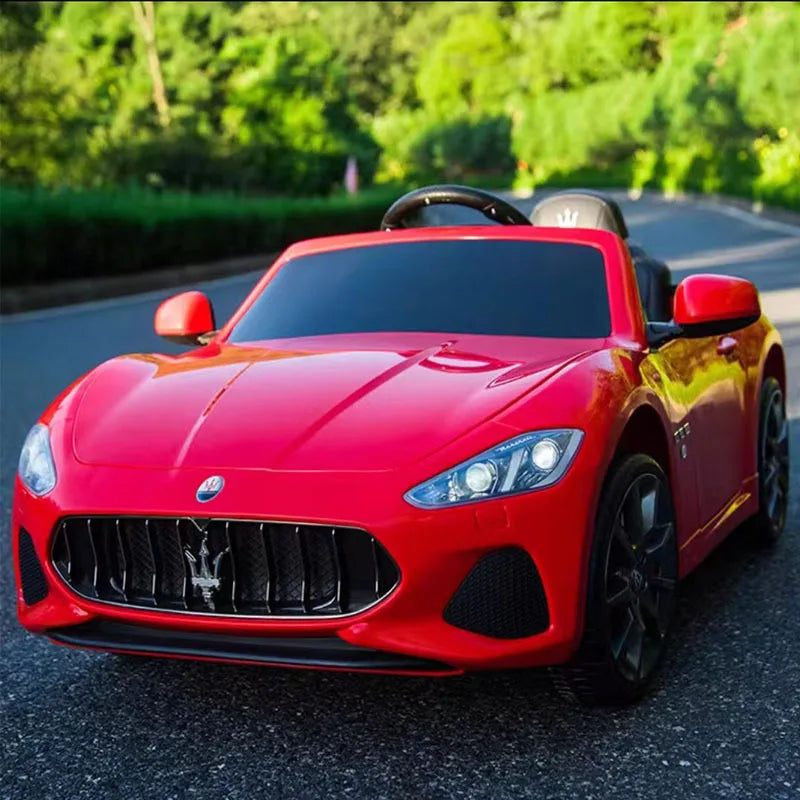 With a Portable Handle Martha Children'S Electric Four-Wheel Drive Baby Oversized with Remote Control Toy Car Can Sit In