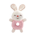 New Baby Rattle Toys Cartoon Animals Plush Infant Hand Ring Bed Toys for Newborn 0-24 Months Toddler Early Educational Toy