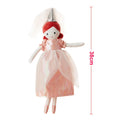Nordic 35Cm Fairy Soothing Girl Doll Plush Toys for Baby Girls Sleeping Toys Kids Gift Baby Girls Room Decoration Nursery Decor