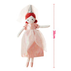 Nordic 35Cm Fairy Soothing Girl Doll Plush Toys for Baby Girls Sleeping Toys Kids Gift Baby Girls Room Decoration Nursery Decor