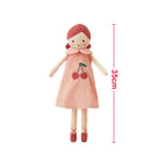 Nordic 35Cm Fairy Soothing Girl Doll Plush Toys for Baby Girls Sleeping Toys Kids Gift Baby Girls Room Decoration Nursery Decor