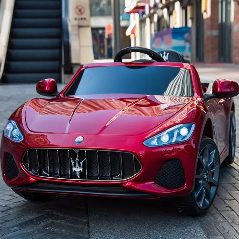 With a Portable Handle Martha Children'S Electric Four-Wheel Drive Baby Oversized with Remote Control Toy Car Can Sit In