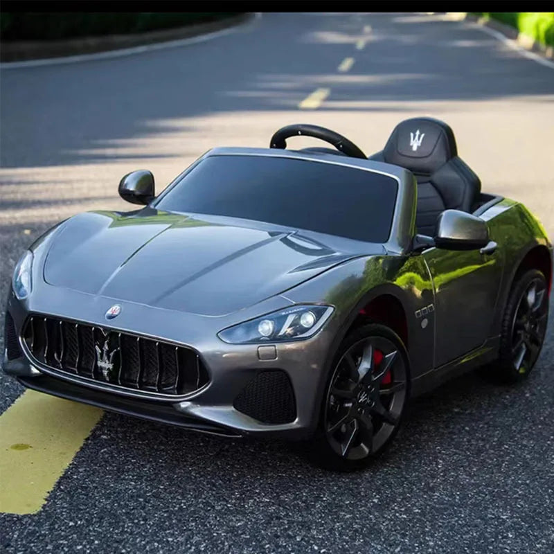 With a Portable Handle Martha Children'S Electric Four-Wheel Drive Baby Oversized with Remote Control Toy Car Can Sit In