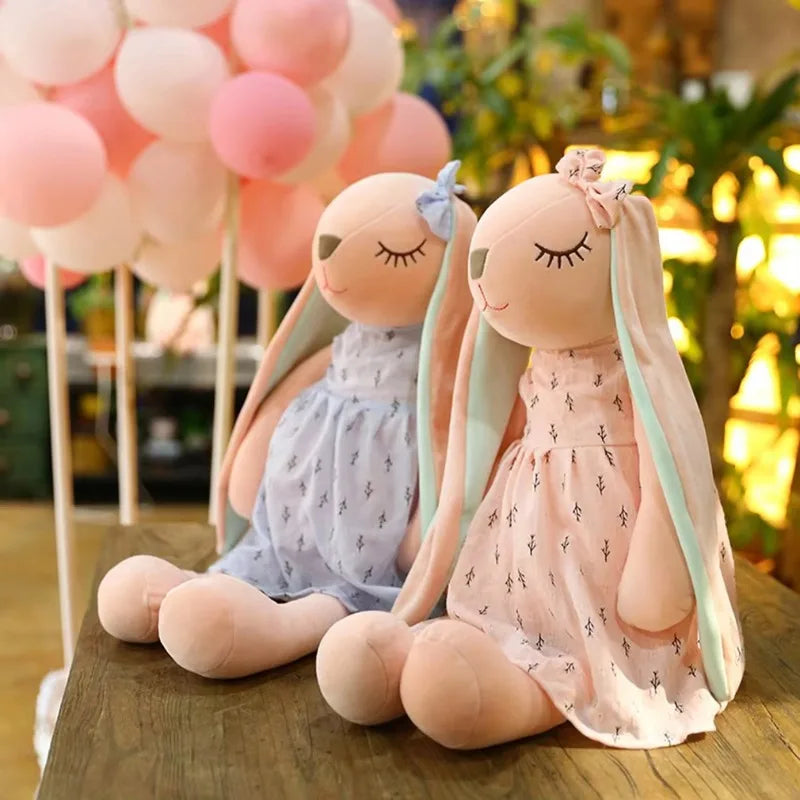 35Cm/14Inch Cute Bunny Doll, Plush Toy Doll, Baby Soothing Rabbit Doll Sleeping Doll, Stuffed Animals Kids Plushie Doll Toy