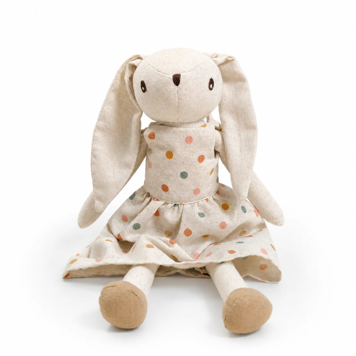 1PCS Soft Plush Bunny Baby Doll Rabbit Toy for Infants and Kids Photography Prop Holiday Gift and Room Decor