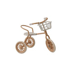 1:12 Miniature Simulation Furniture Metal Tricycle for Doll House