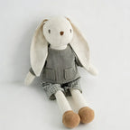 1PCS Soft Plush Bunny Baby Doll Rabbit Toy for Infants and Kids Photography Prop Holiday Gift and Room Decor