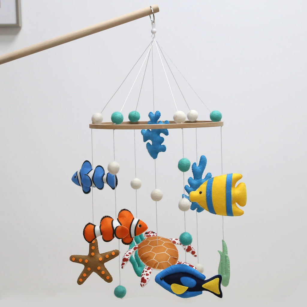 Ocean Baby Mobile for Crib Nursery Mobile for Boys and Girls Ocean Life Theme Mobile
