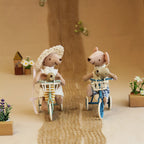 1:12 Miniature Simulation Furniture Metal Tricycle for Doll House