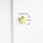 Cute Children'S Room Cabinet Knobs Stars Clouds Moons Ceramic Furniture Handles Cartoon Wardrobes Pulls Drawer Door Handles
