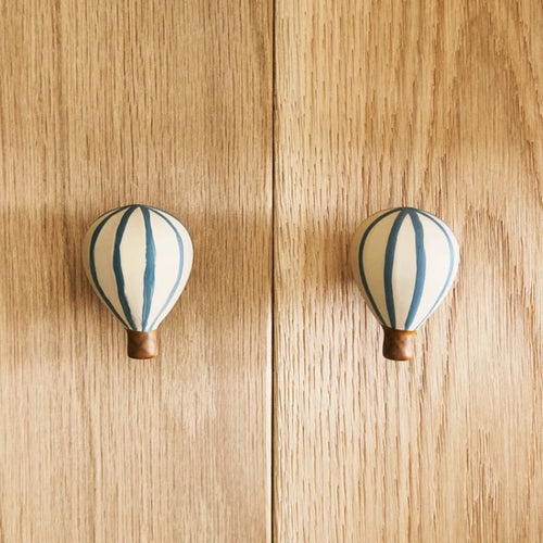 European Creative Fun Balloon Design Ceramic Cabinet Door Handle 2-Piece Set