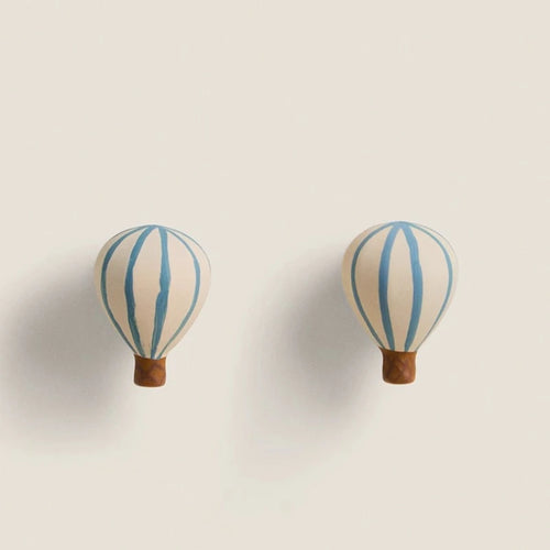 European Creative Fun Balloon Design Ceramic Cabinet Door Handle 2-Piece Set