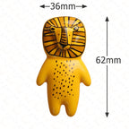 Cartoon Panda Furniture Handle Ceramic Drawer Knobs Cabinet Handles for Kids Room Animal Shape Kitchen Handle Door Hardware