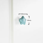 Cute Children'S Room Cabinet Knobs Stars Clouds Moons Ceramic Furniture Handles Cartoon Wardrobes Pulls Drawer Door Handles