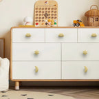 Cute Children'S Room Cabinet Knobs Stars Clouds Moons Ceramic Furniture Handles Cartoon Wardrobes Pulls Drawer Door Handles