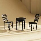 1:12 Miniature Furniture Iron Art Tables and Chairs Suitable for Mini House Decoration