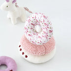 Baby Unicorn Plush Stacking Toy for Boys Girls Gifts Encourage Sensory Development Toys Cartoon Toddlers Soft Stacking Play Toy